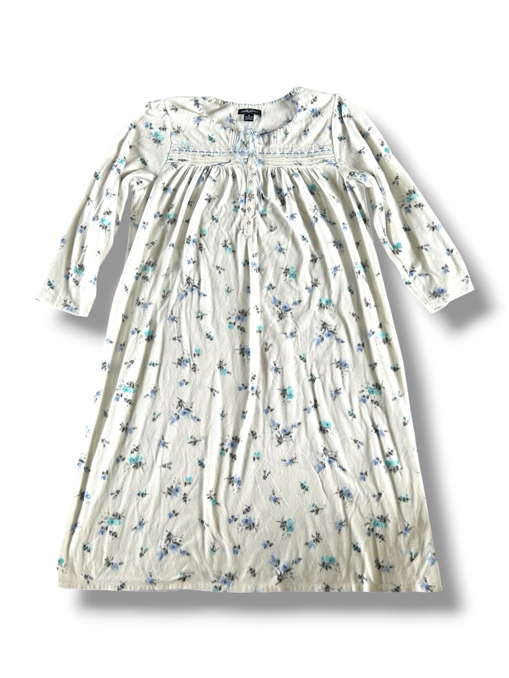 [Earth Angels] Floral Nightgown Dress Pajamas Sleep